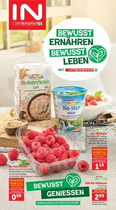 Interspar Sonderfolder BEBL ab 27.08.2026 gültig