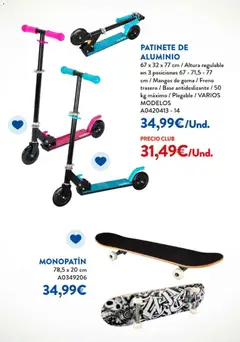 Vista previa Juguettos catálogo válido desde el 30/06/2026 | Página: 45 | Productos: Patinete