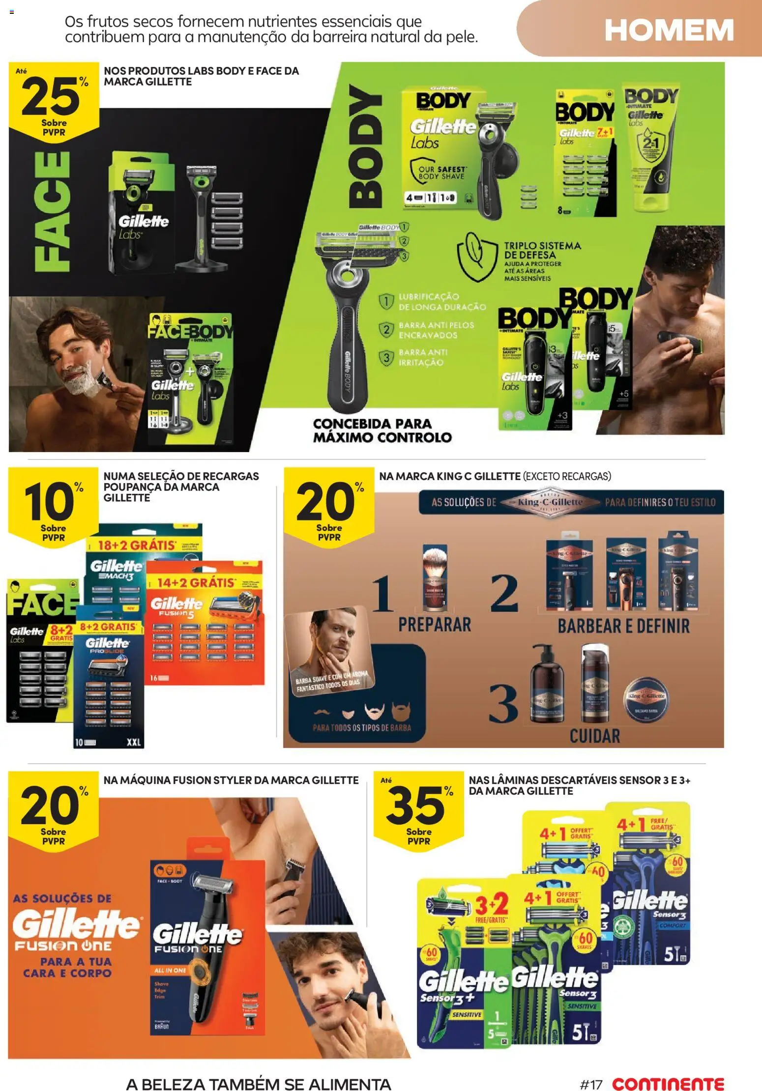 Continente Beleza Receita perfeita para um cuidado total │ válido de 18/08/2026 | Página: 17 | Produtos: Frutos secos