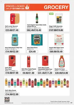 Preview of Booker Wholesale - Summer Catering News 2026 valid from 16.06.2026 | Page: 119