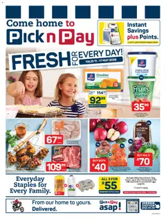 Pick n Pay specials catalogue – valid from 11.05.2026