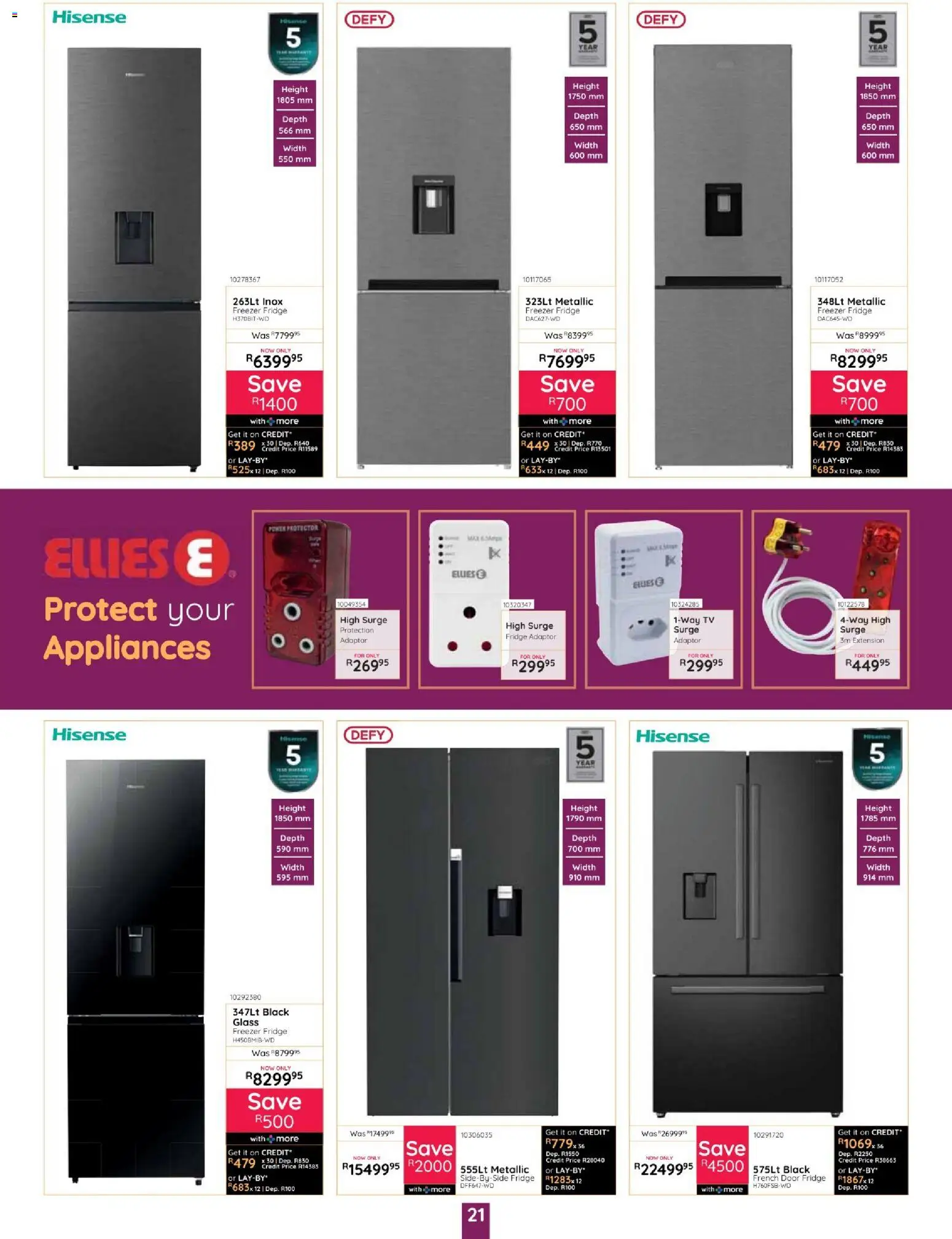 New Bradlows catalogue – valid from 17/09/2026 | Page: 21 | Products: Freezer, TV, Freezer fridge, Fridge