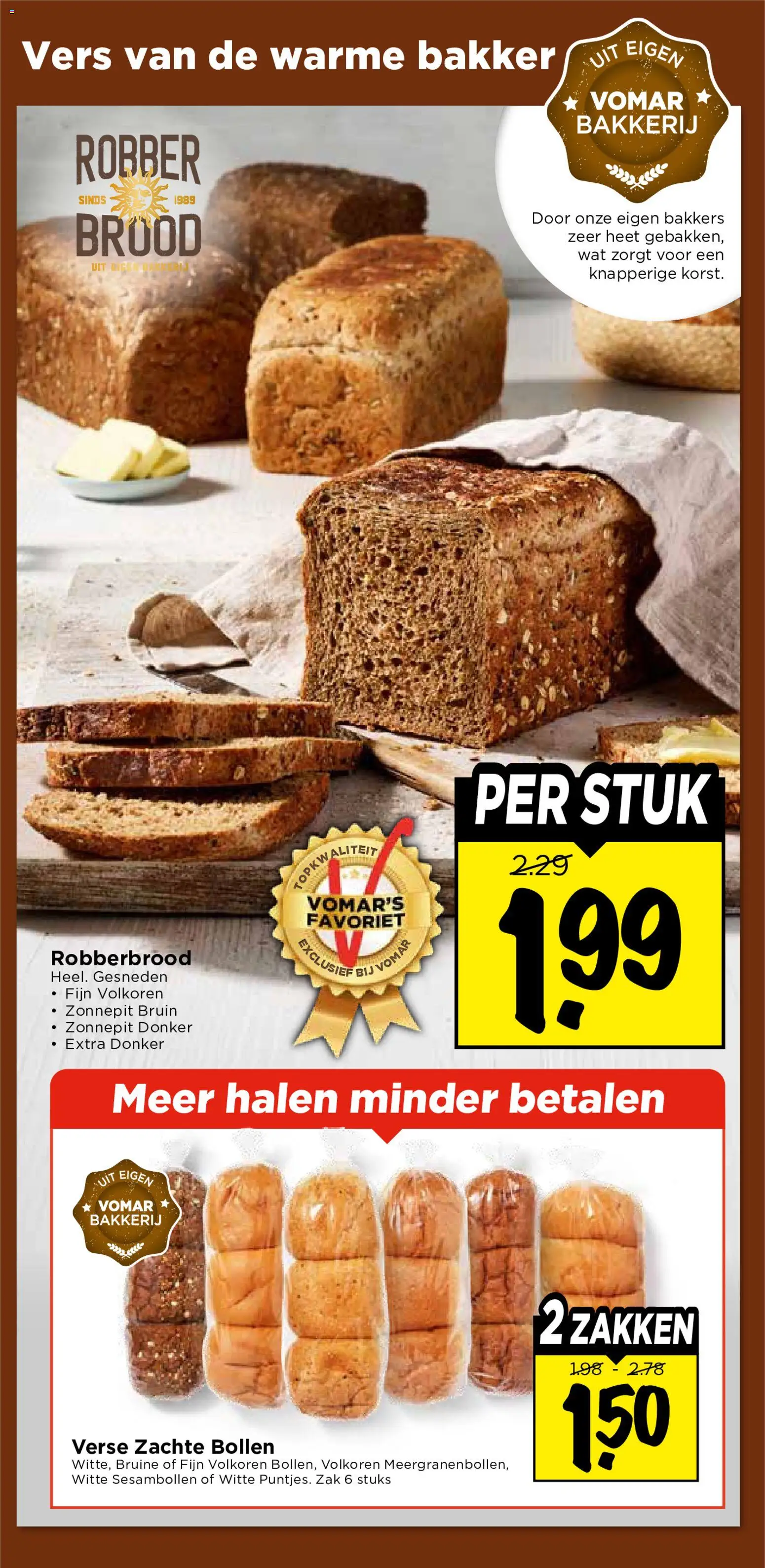 {H1} | Pagina: 15 | Producten: Brood, Zak, Bakkerij