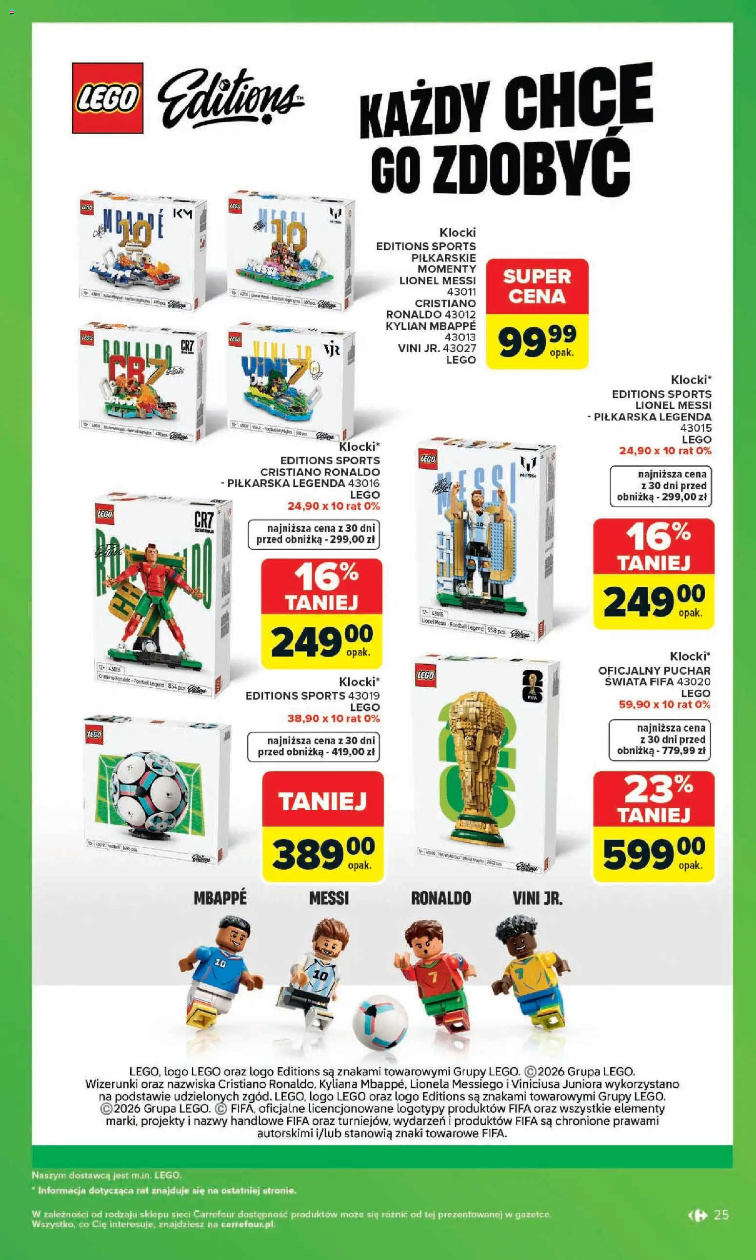 Carrefour gazetka - Zakupowa taktyka kibica od 01.06.2026 | Strona: 25