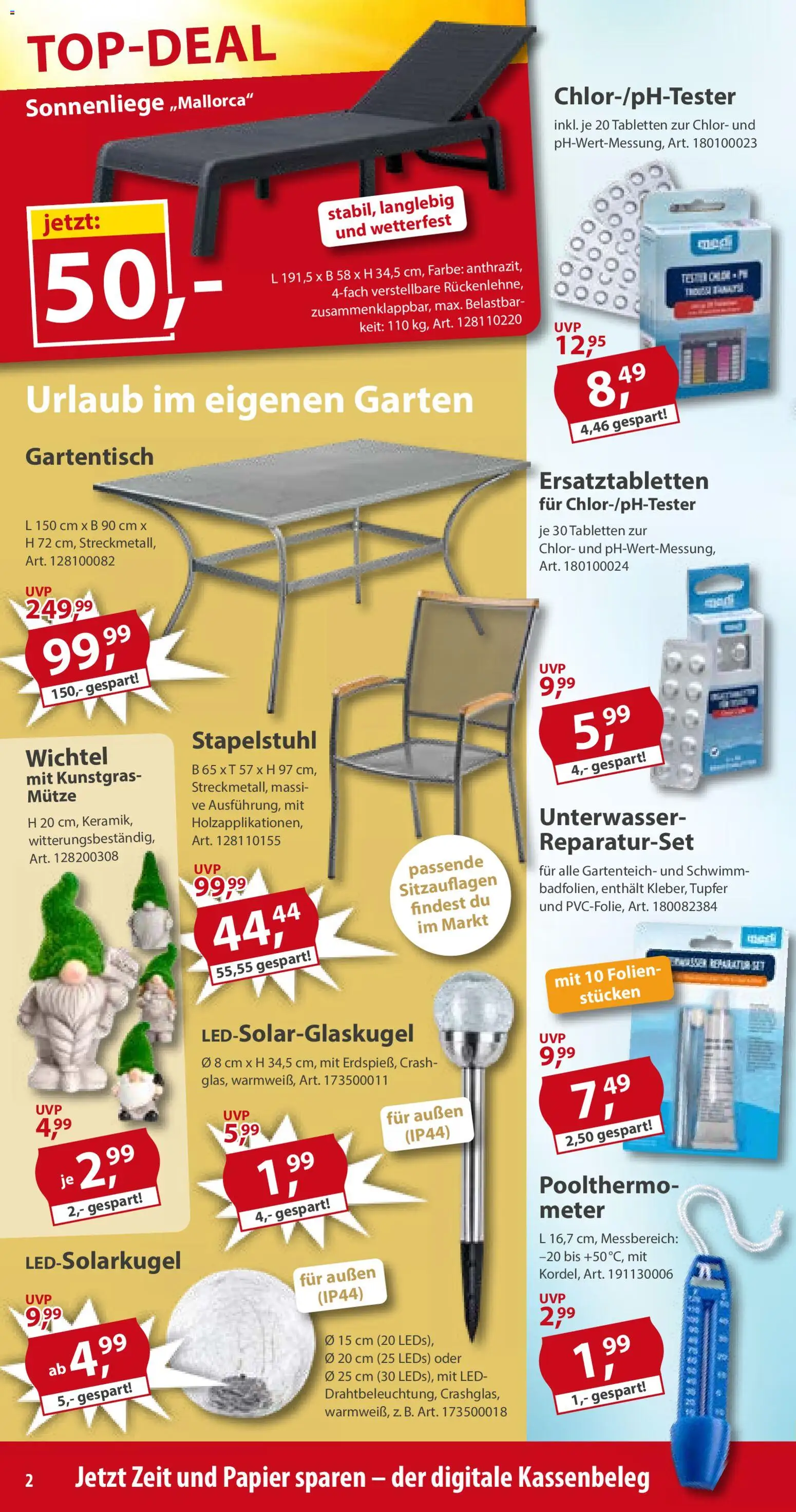 Sonderpreis Baumarkt Prospekt – gültig ab 27.06.2026 | Seite: 2