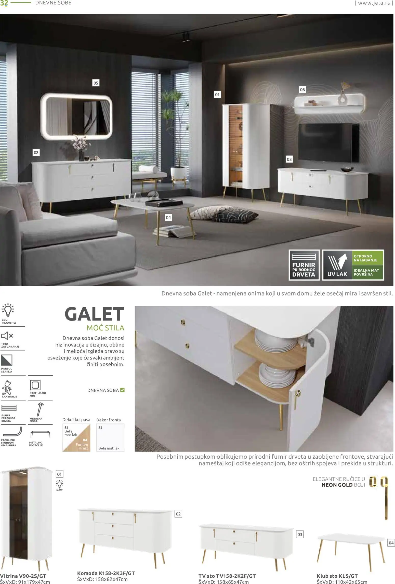 Jela katalog - važi od 09.07.2026 | Strana: 32 | Proizvode: Komoda, Sto