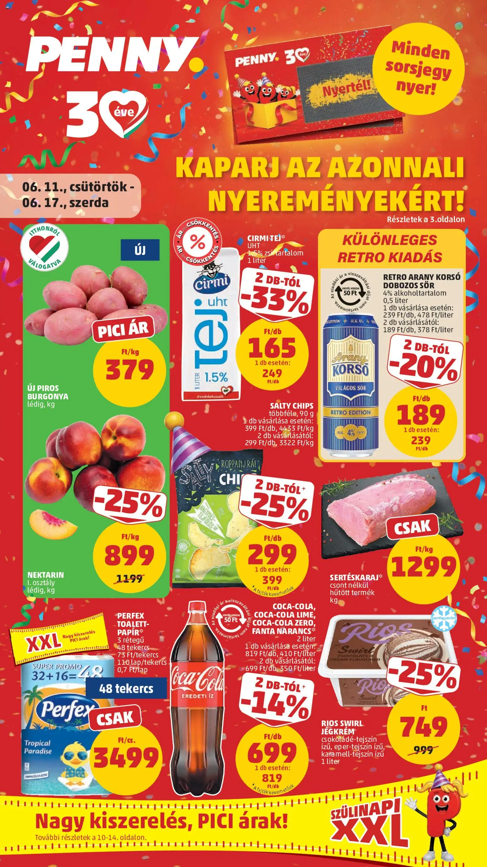 PENNY Akciós Újság 2026.06.11.-tól/töl - fantasztikus ajánlatokat! 🛍️ | Magyarország