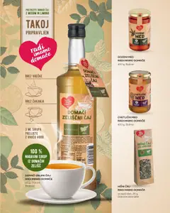 Mercator katalog akcije – veljaven od 07.03.2024 | Stran: 35 | Izdelki: Sirup, Caj