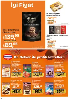 06 Ağustos 2026 tarihinden itibaren geçerli olan Migros kataloğu önizlemesi | Sayfa: 48 | Ürünler: Krem, Çilek, Vişne, Sos