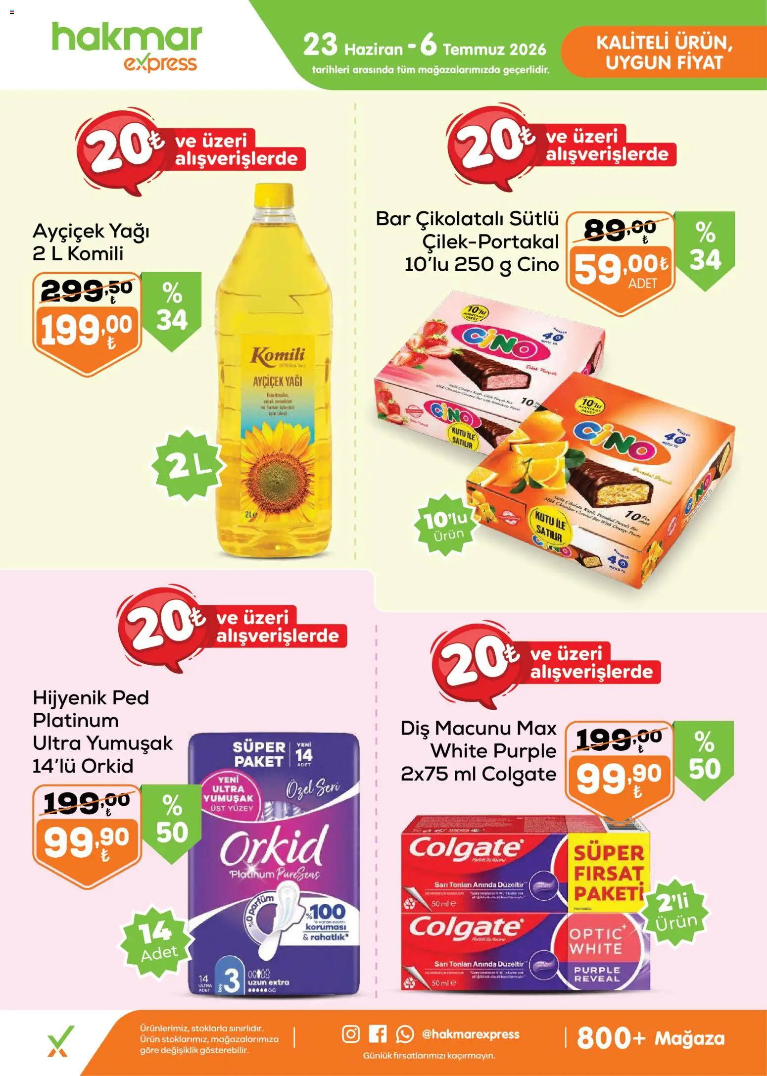 Hakmar Express Katalog - 23 Haziran 2026 tarihinden itibaren geçerlidir | Sayfa: 3