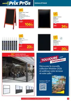 METRO - Prévisualisation de METRO catalogue valide à partir de 13/08/2026 | Page: 33 | Produits: Chevalet, Cadre