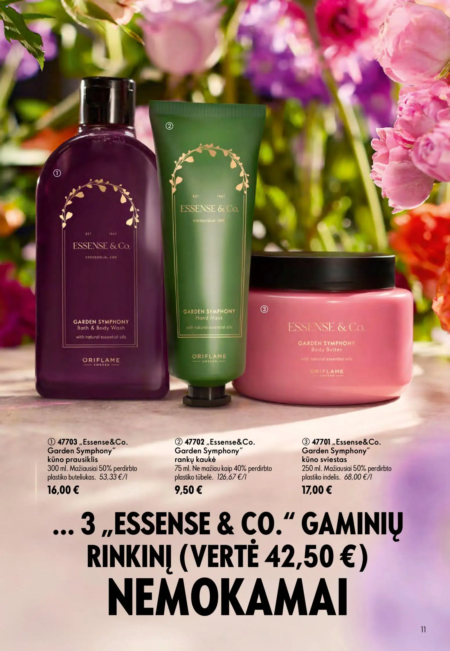 Oriflame akcijos nuo 2026.08.05 | Puslapis: 11 | Prekių: Kaukė, Sviestas, Prausiklis