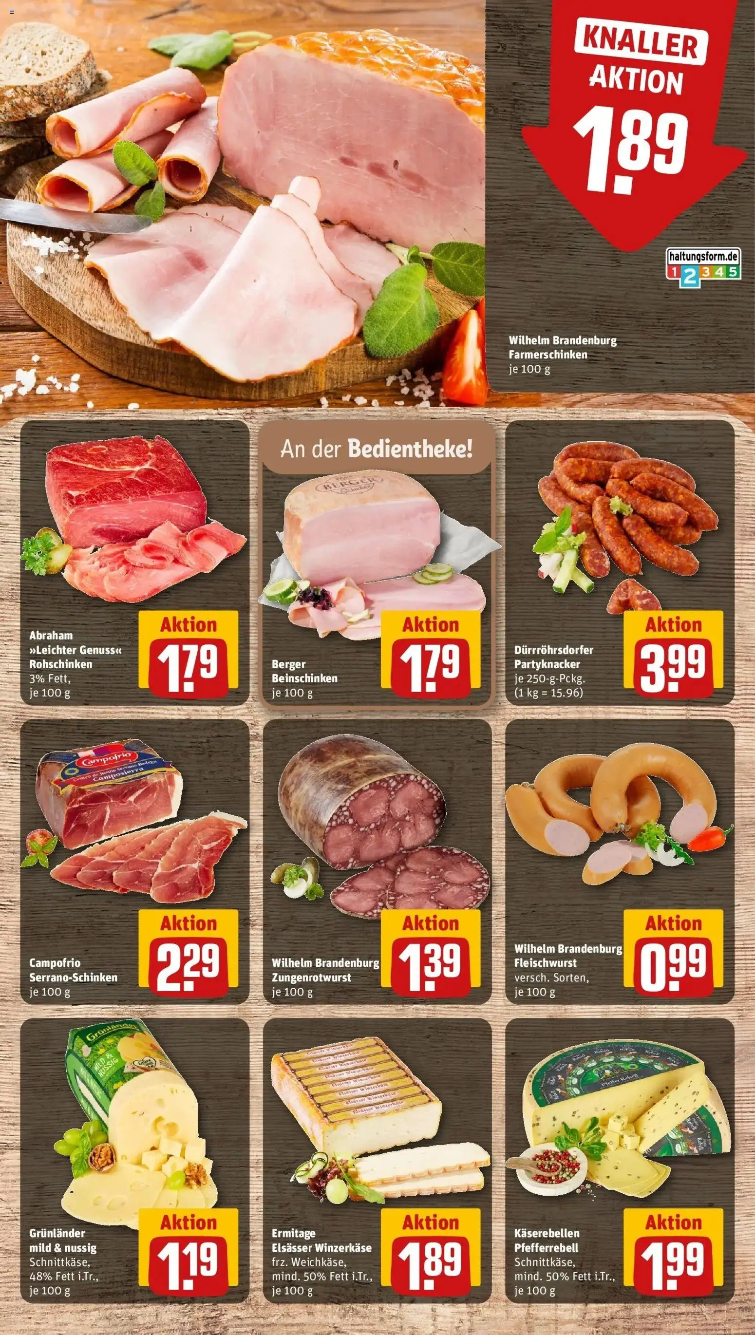 Rewe Prospekt Berlin / Reinickendorf – gültig ab 13.07.2026 | Seite: 9 | Produkte: Grunlander, Pfeffer