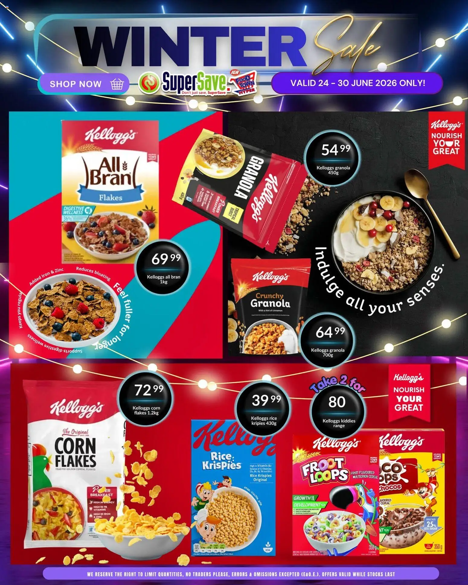 New Super Save catalogue – valid from 24/06/2026 | Page: 6 | Products: Iron, Vitamins, Rice, Fruit