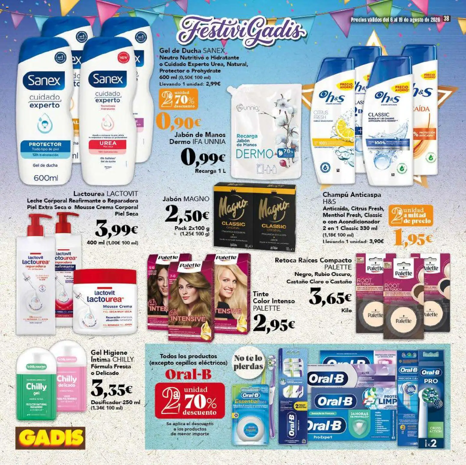Gadis folleto │ válido desde el 06/08/2026 | Página: 38