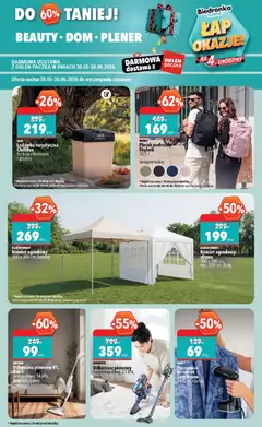 Pogląd oferty "Lodówka turystyczna ChillBox, funkcja chłodzenia i grzania" - ważna od 06.06.2026 | Strona: 9 | Produkty: Odkurzacz, Odkurzacz pionowy, Parownica, Lodówka turystyczna
