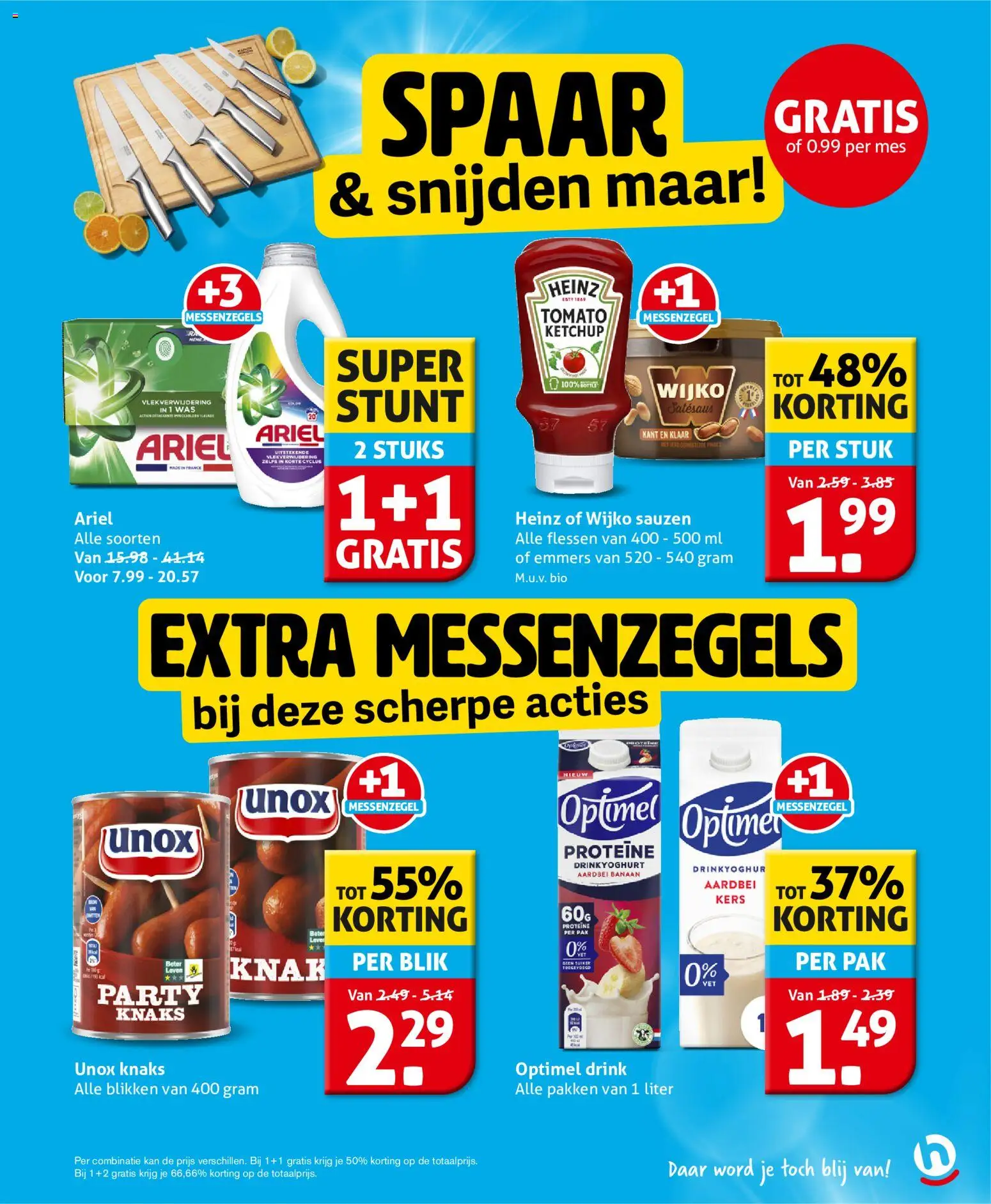 {H1} | Pagina: 13 | Producten: Proteïne, Kan, Ketchup, Was