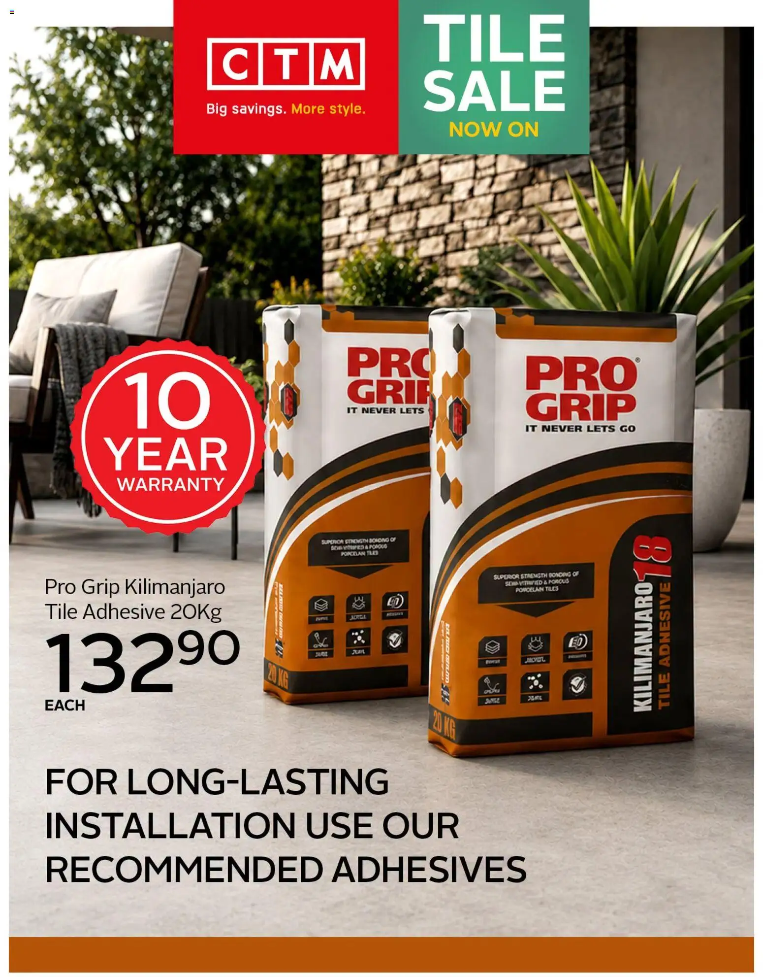 New CTM catalogue – valid from 23/07/2026 | Page: 1 | Products: Adhesive