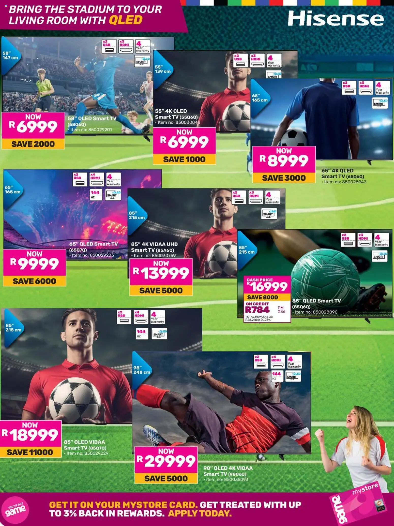 New Game catalogue – valid from 25.05.2026 | Page: 4 | Products: TV