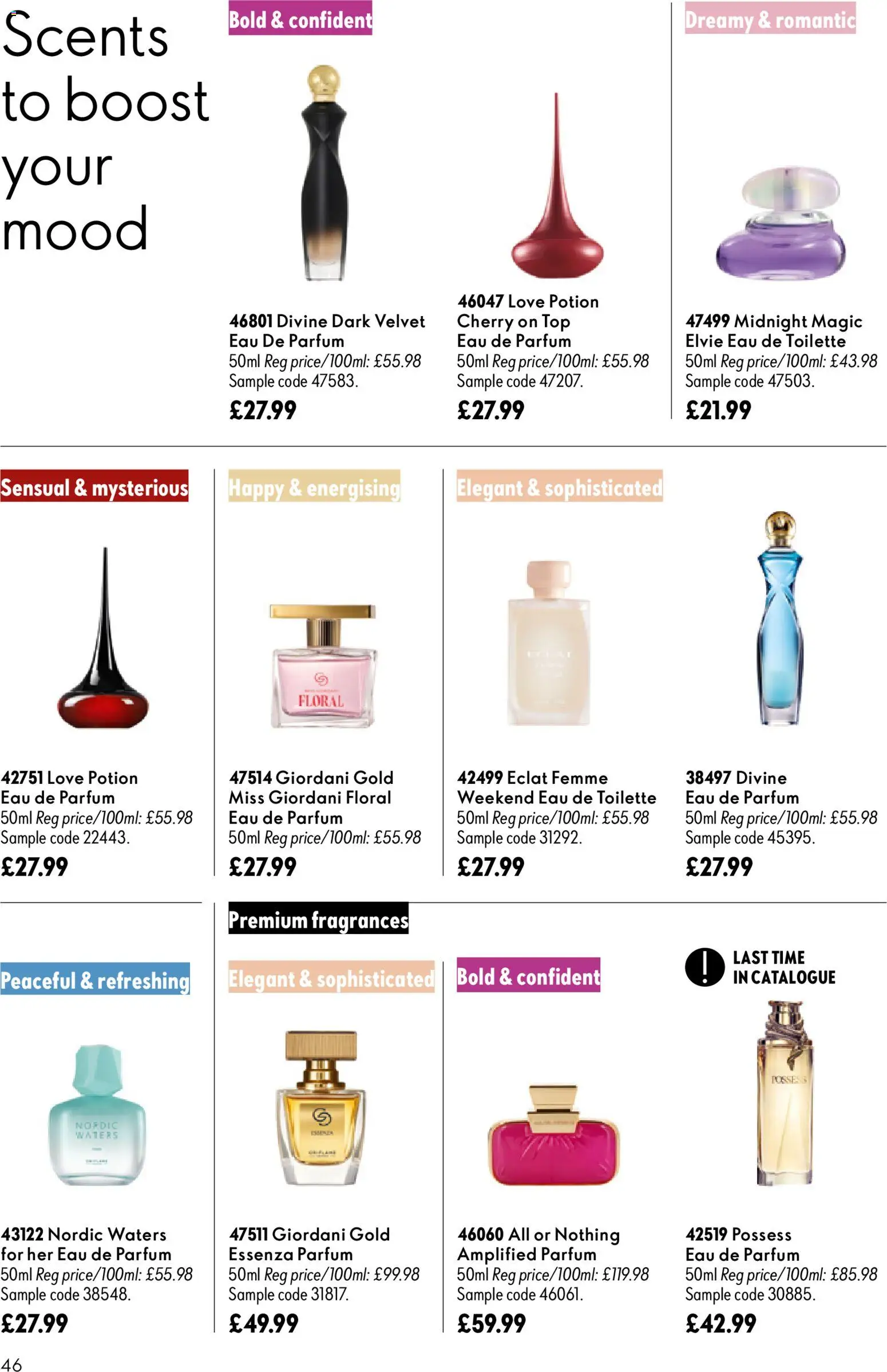 {H1} | Page: 46 | Products: Eau de toilette