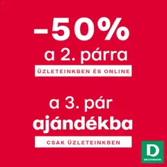 Deichmann akciós újság - amely érvényes a következő dátumtól: 2026.07.23.
