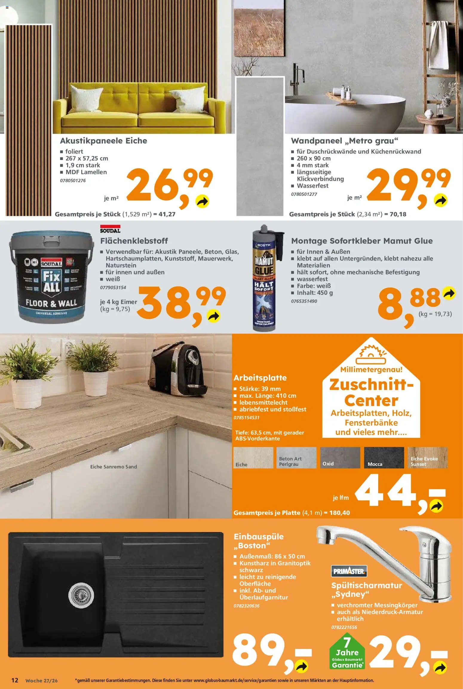 Globus Baumarkt Prospekt – gültig ab 29.06.2026 | Seite: 12