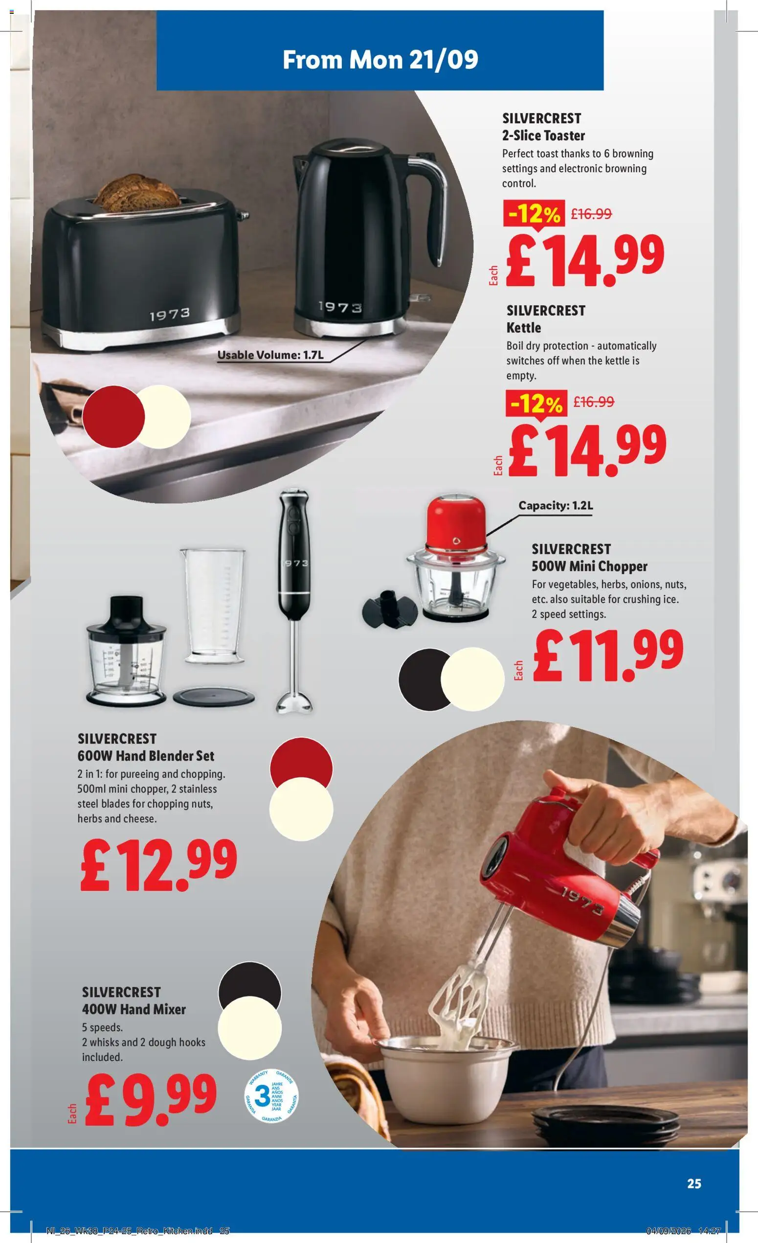 {H1} | Page: 25 | Products: Blender, Hand mixer, Kettle, Herbs