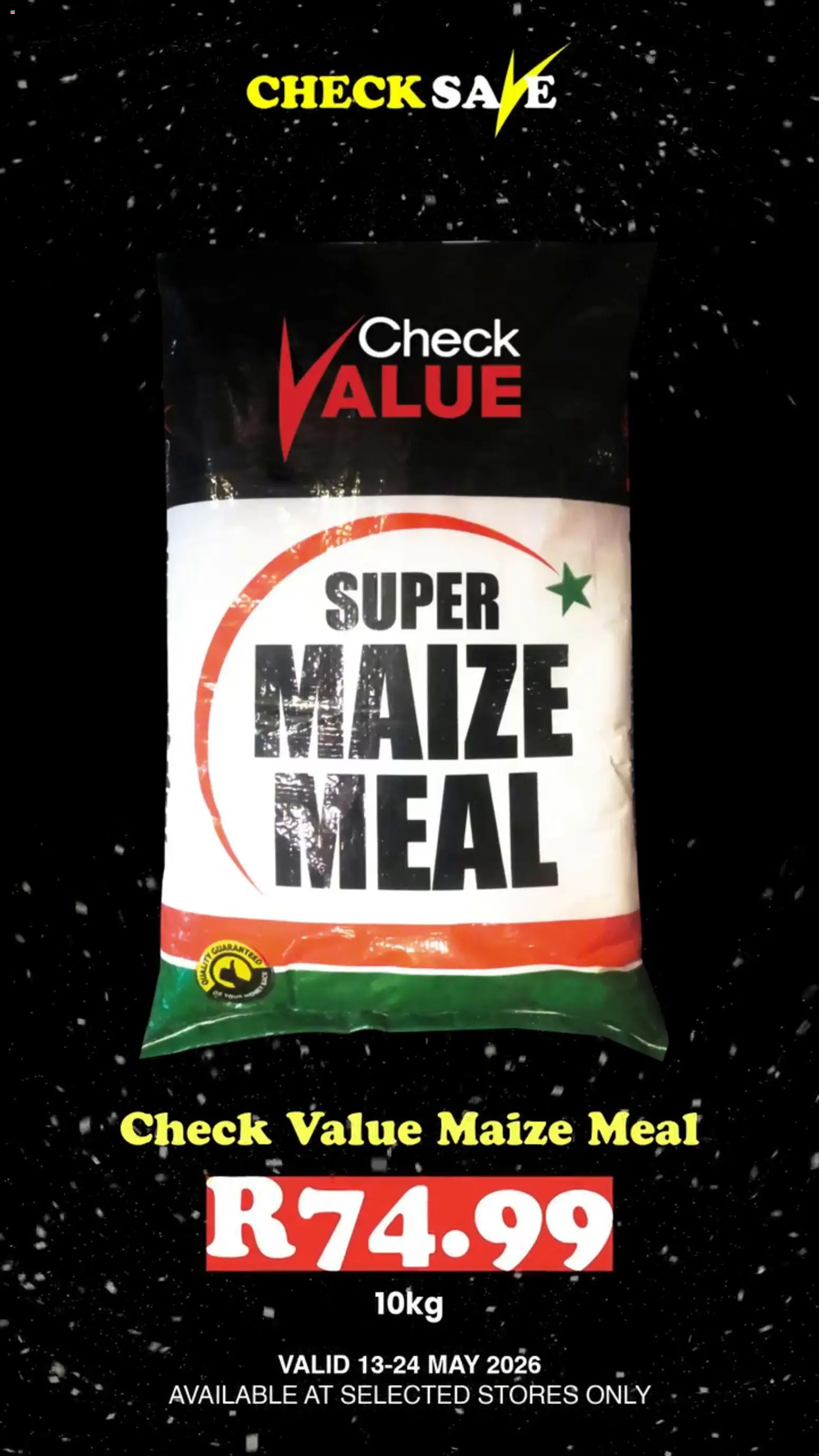 New Check Save catalogue – valid from 13.05.2026 | Page: 3 | Products: Maize meal
