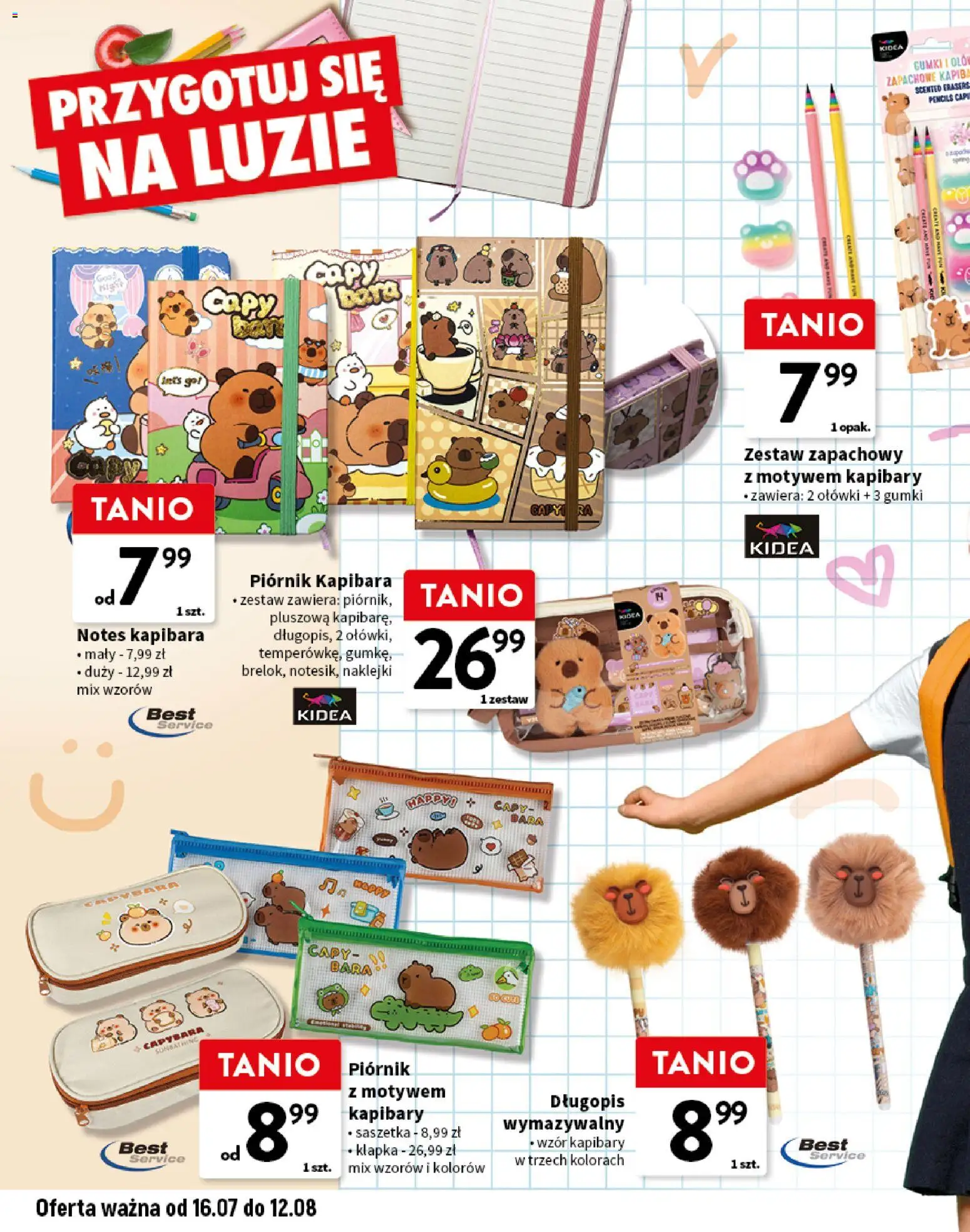 Intermarche gazetka - Szkolna wyprawka w super cenach od 16.07.2026 | Strona: 6 | Produkty: Naklejki