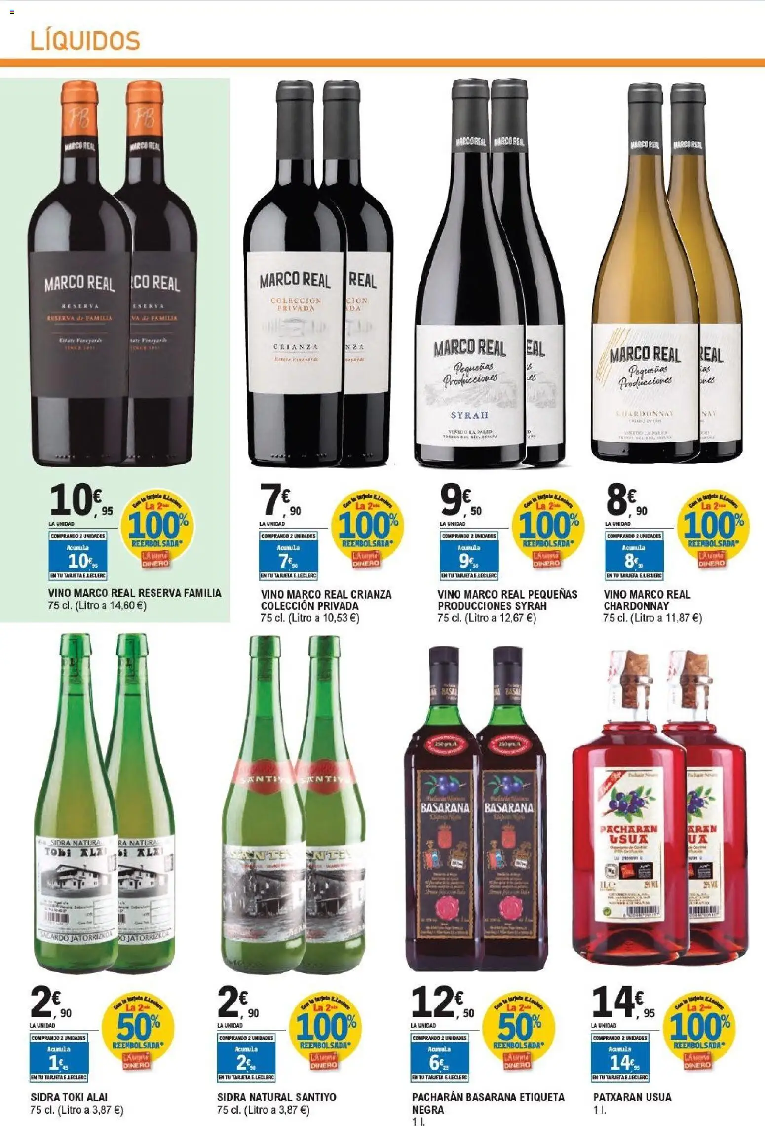 E.Leclerc - Alianza Locales │ válido desde el 21/10/2026 | Página: 6 | Productos: Vino, Sidra, Marco