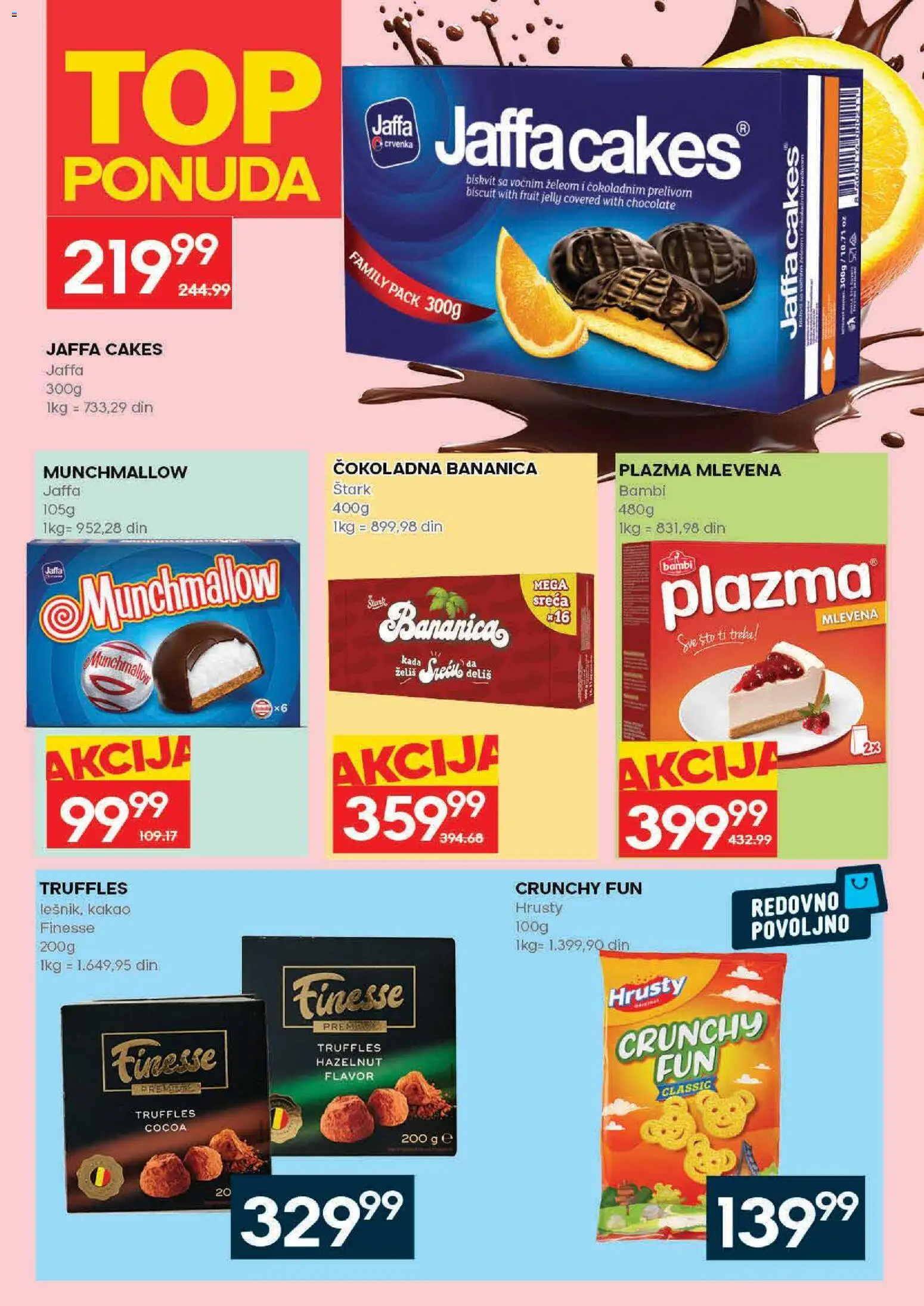 Roda katalog - važi od 21.05.2026 | Strana: 20 | Proizvode: Munchmallow, Sto, Plazma