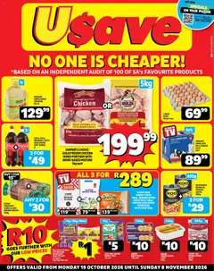 Usave specials catalogue – valid from 19/10/2026
