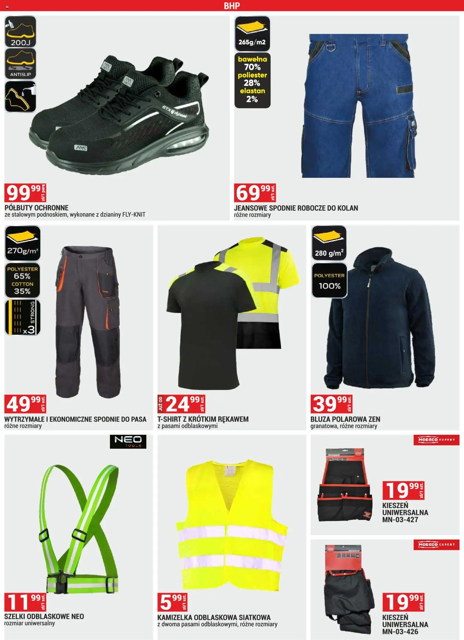 Merkury Market gazetka od 01.08.2026 | Strona: 29 | Produkty: Kamizelka, Spodnie, Spodnie robocze