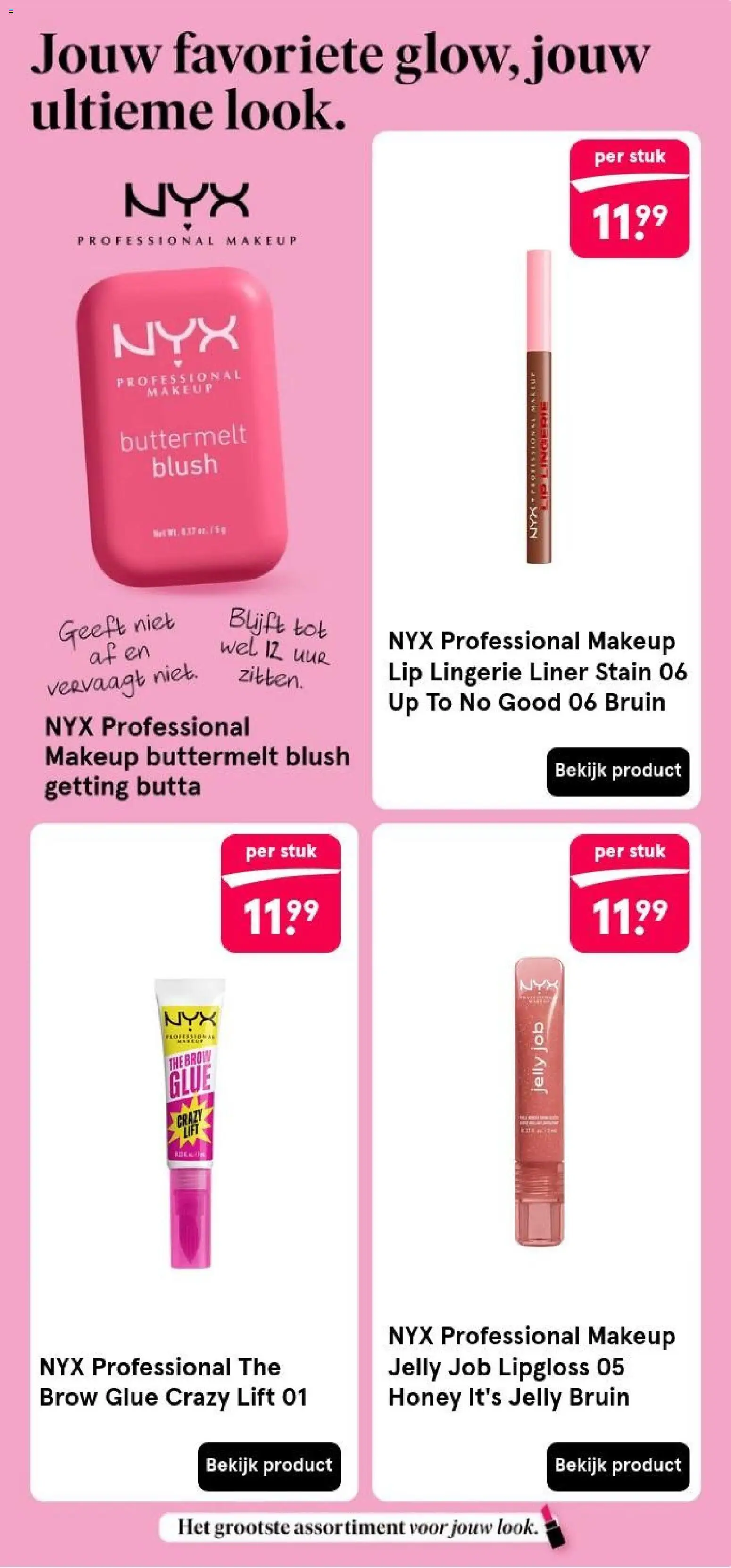 {H1} | Pagina: 13 | Producten: Blush, Lipgloss