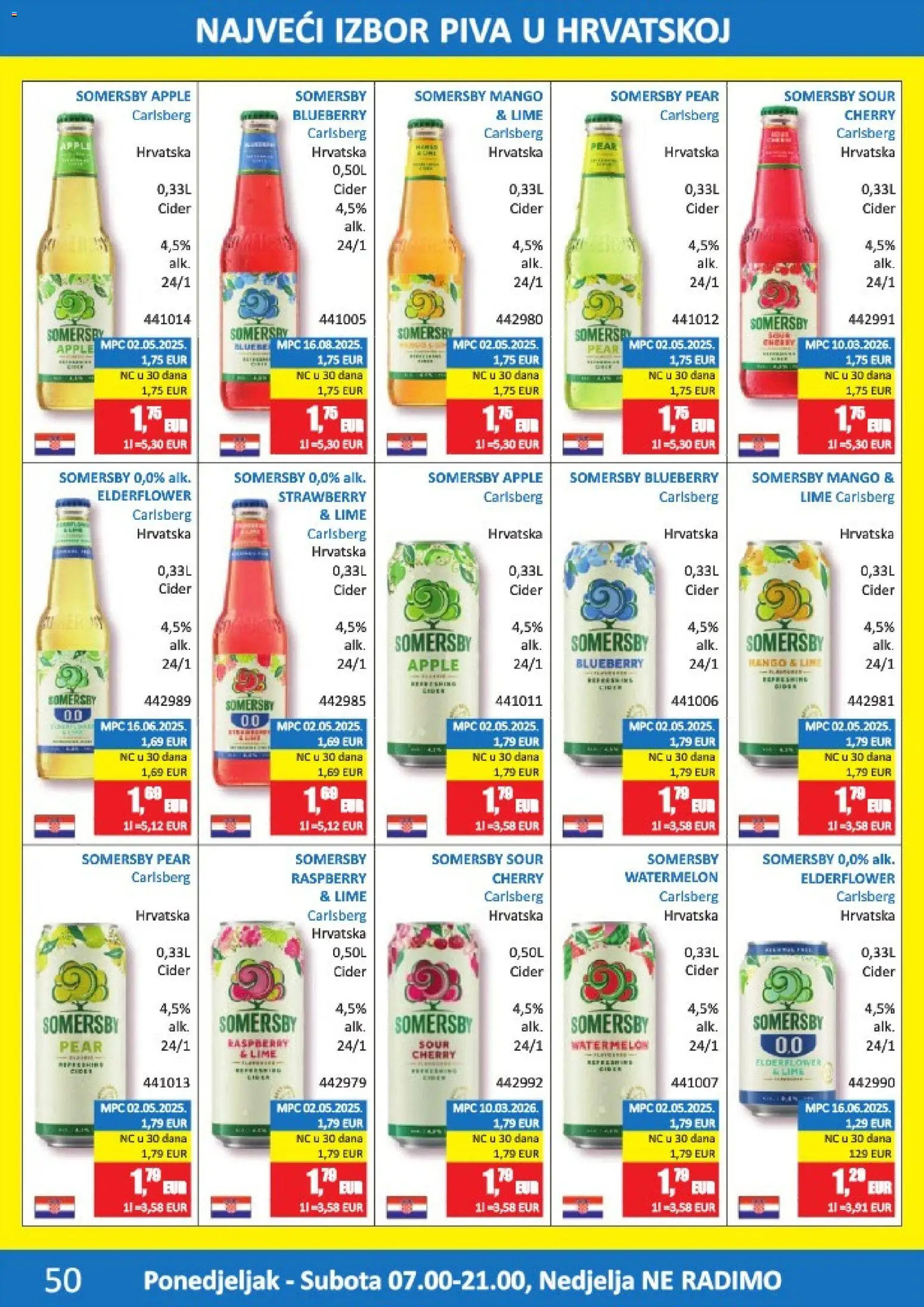 Vrutak katalog | vrijedi od 01.06.2026 | Stranica: 50 | Proizvodi: Mango, Somersby