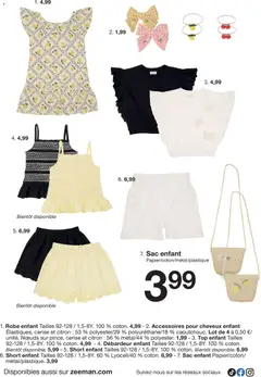 Zeeman - Prévisualisation de Zeeman catalogue valide à partir de 23.05.2026 | Page: 4 | Produits: Robe, Citron, Sac, Débardeur