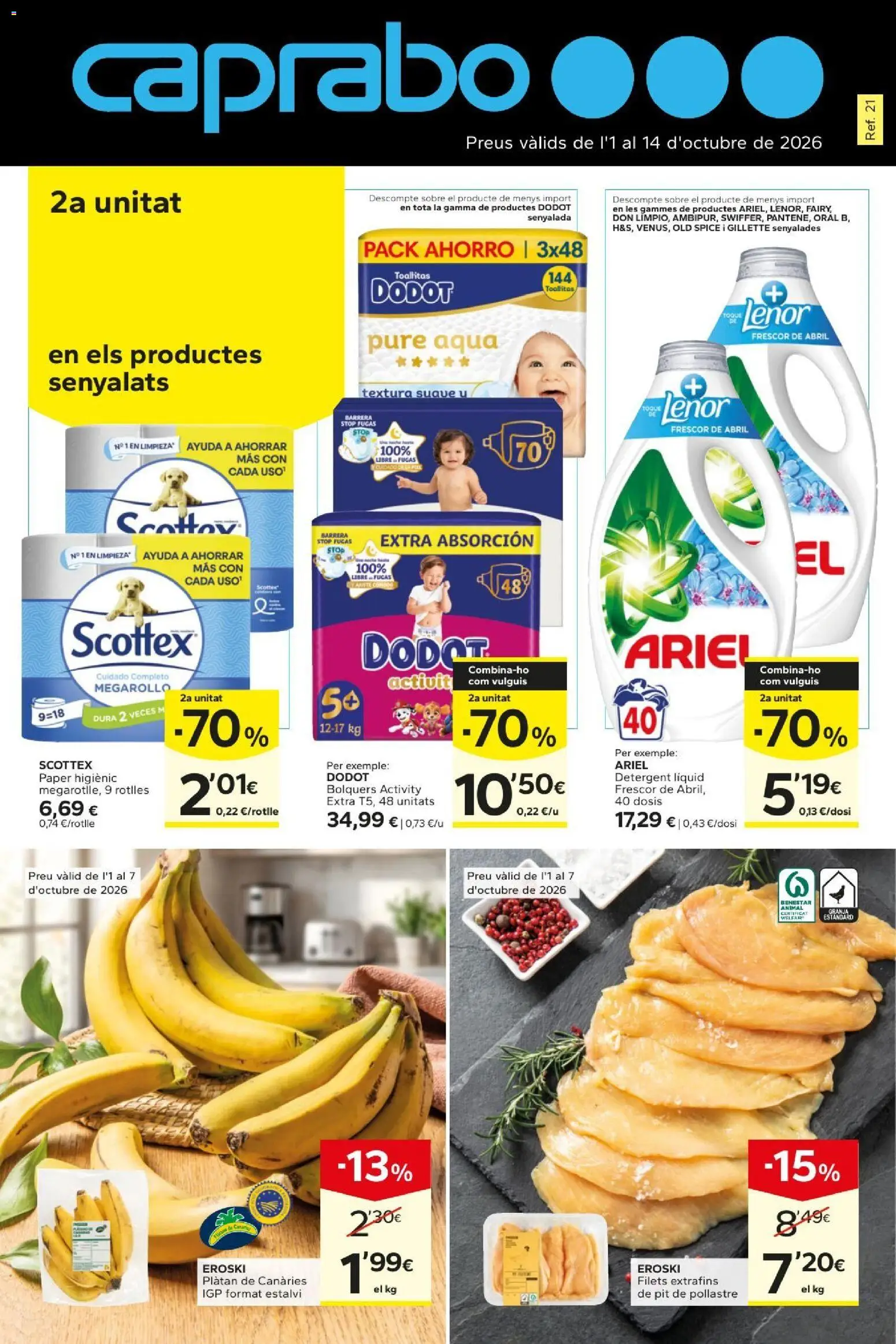 Caprabo folleto │ válido desde el 01/10/2026 | Página: 1 | Productos: Puré
