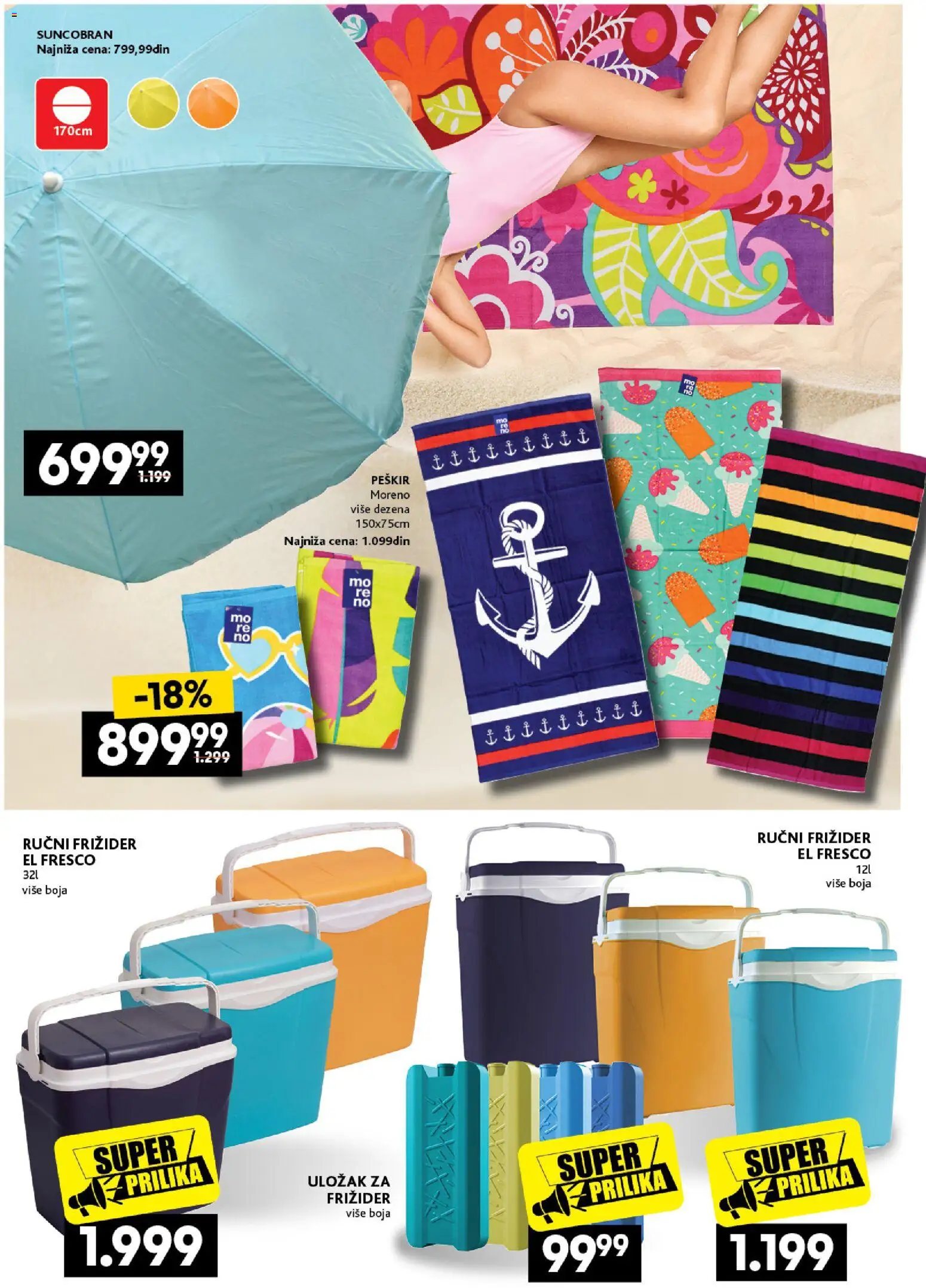 Idea katalog - važi od 02.07.2026 | Strana: 24 | Proizvode: Peškir, Frižider
