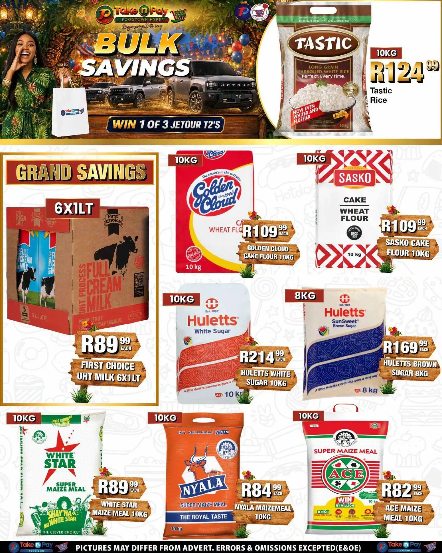 New Take n Pay catalogue – valid from 20/07/2026 | Page: 29 | Products: Flour, Milk, Rice, Sugar