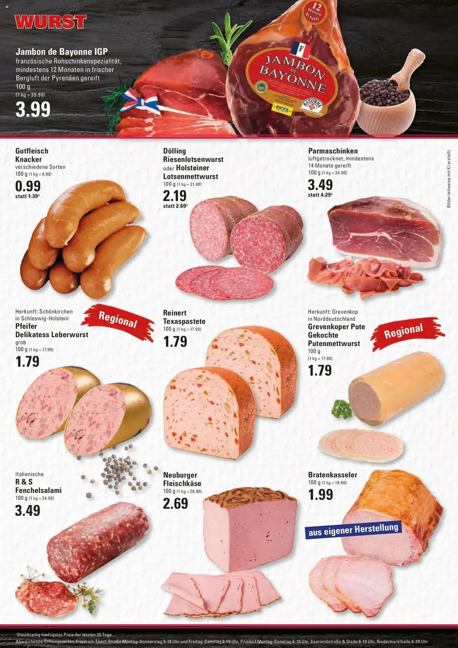 Edeka Prospekt Prisdorf (ab 31.08.2026) » Angebote Online | Seite: 5 | Produkte: Pute, Bilder, Wurst, Uhr