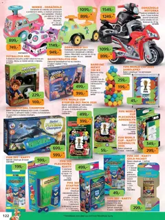 Náhled letáku Dráčik katalog - Vánoce od 08.10.2026 | Strana: 122 | Produkty: Hra, Samolepky, Karty, Odrážedlo
