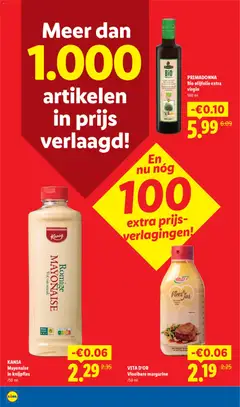Lidl folder - Voorbeeld van een folder van Lidl, geldig van 26-10-2026 | Pagina: 26 | Producten: Vlees, Olijfolie, Mayonaise, Margarine