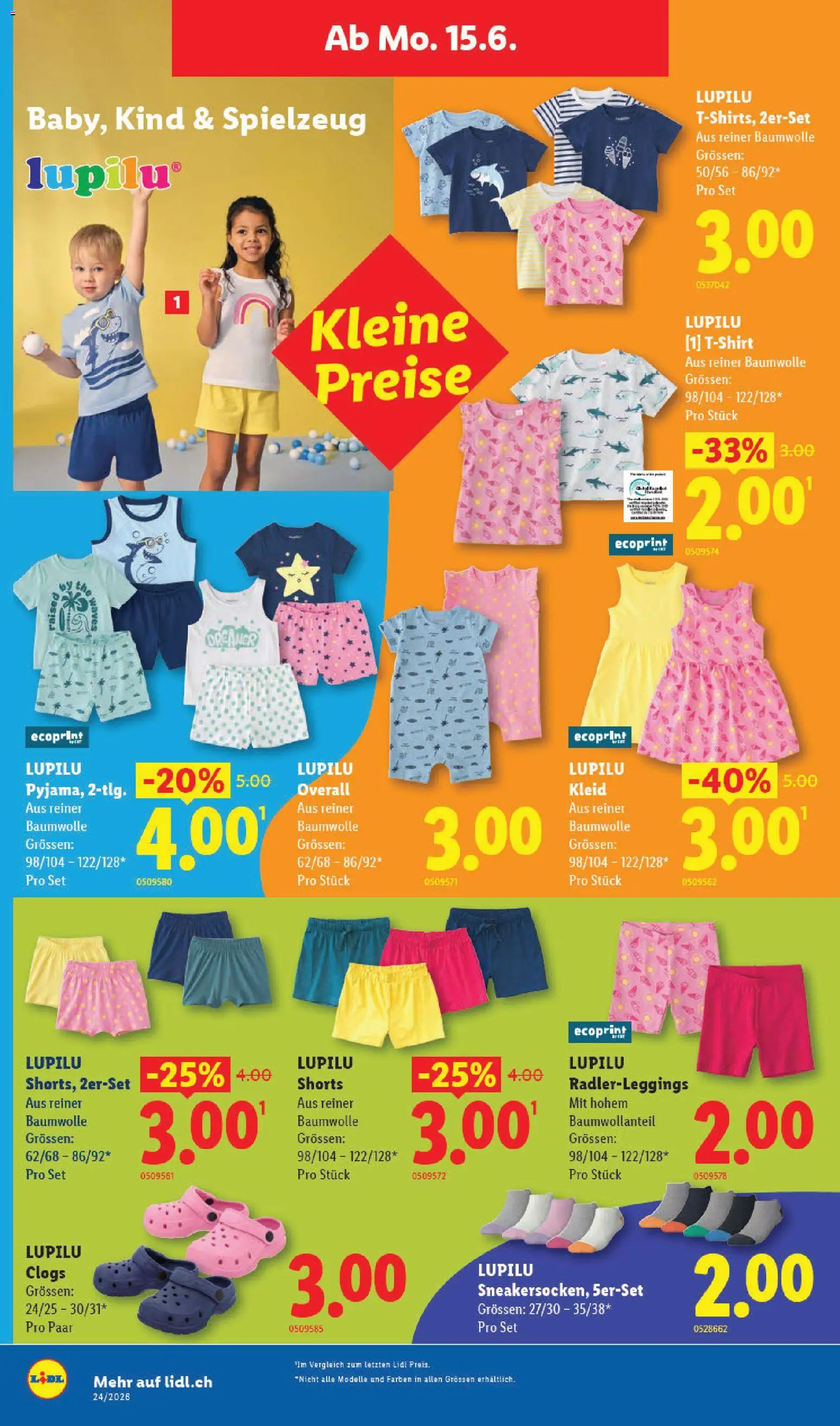 Lidl aktionen – gültig ab 11.06.2026 | Seite: 32 | Produkte: Overall, Kleid