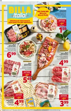 Billa AT Italien - amely érvényes a következő dátumtól: 07.05.2026 | Oldal: 3 | Termékek: Mortadella