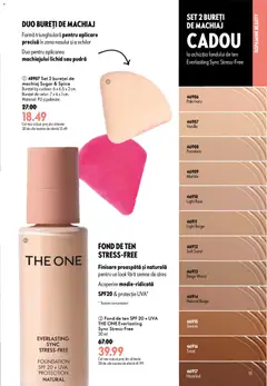 Ofertele Oriflame valabile de la 29.07.2026 | Pagină: 15 | Produse: Fond de ten, Machiaj, Pudră