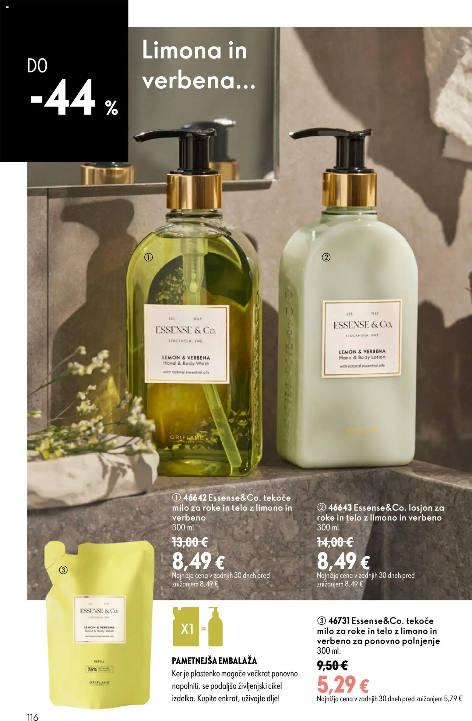 Novi Oriflame katalog ponudbe – veljaven od 26.08.2026 | Stran: 116 | Izdelki: Tekoče milo, Milo, Limona