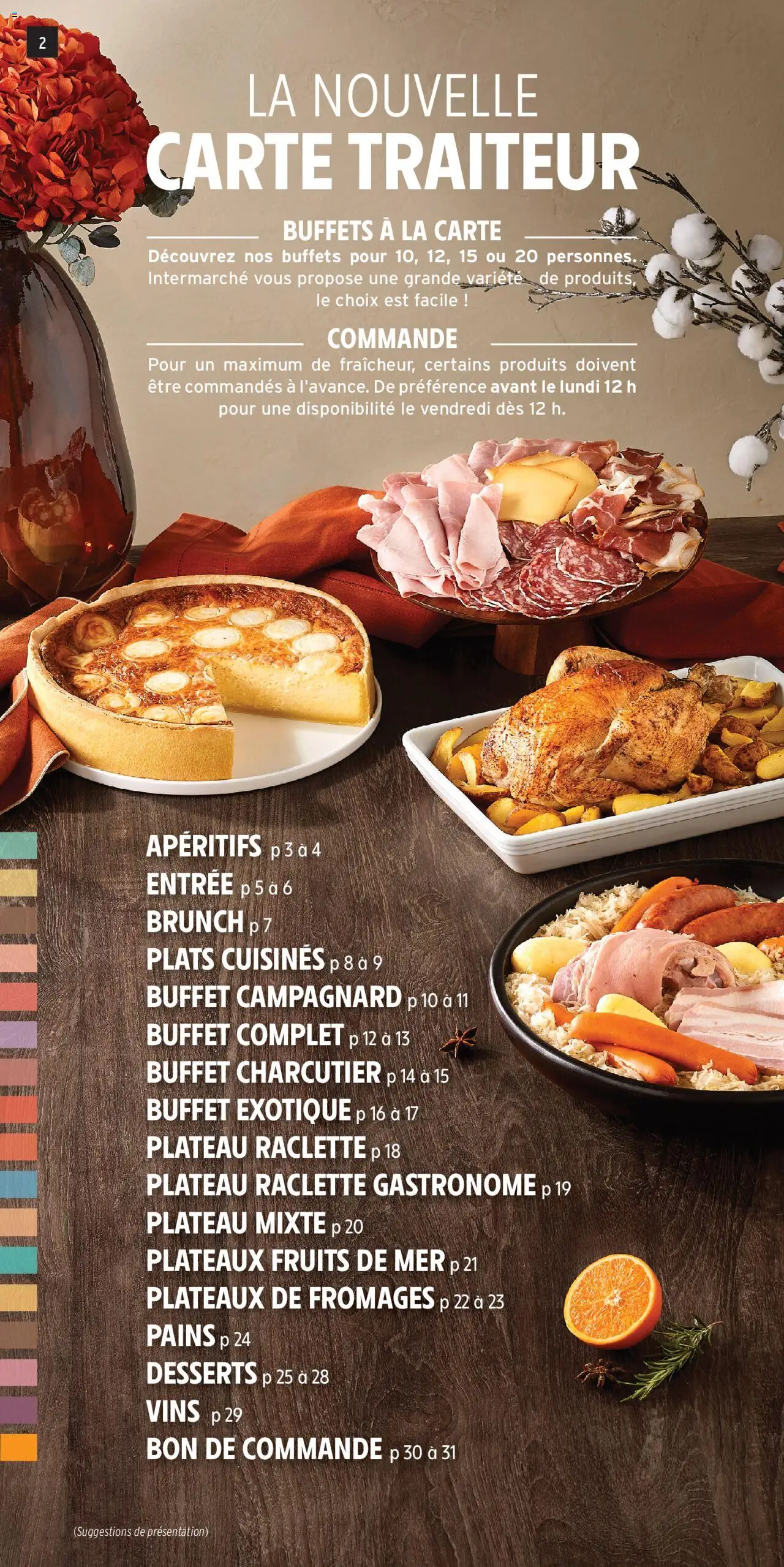 {H1} | Page: 2 | Produits: Fruits de mer, Plateau, La nouvelle carte traiteur, Buffet