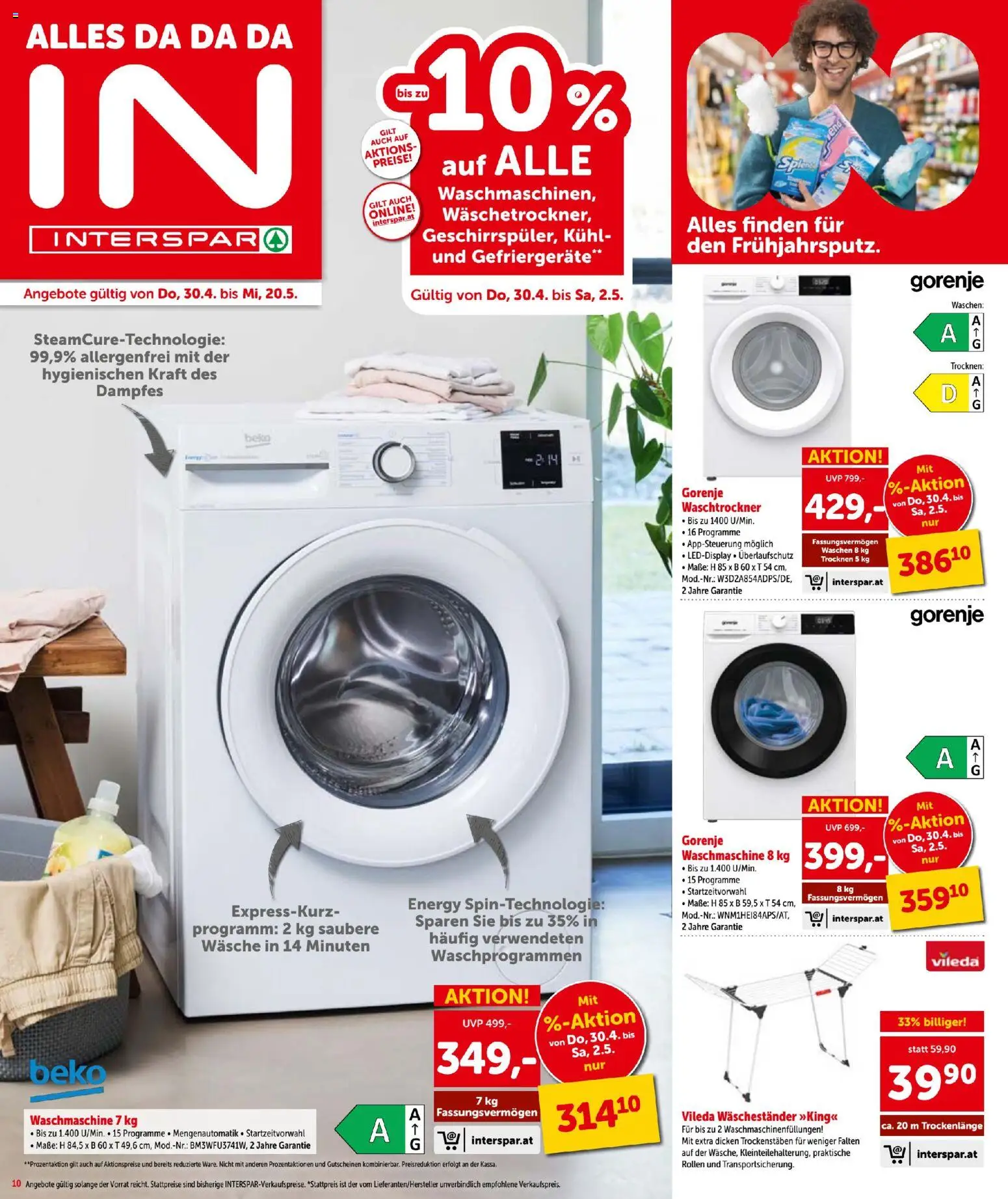 Die besten Angebote | Interspar - Flugblatt ab 30.04.2026 | - Jetzt stöbern! | Österreich