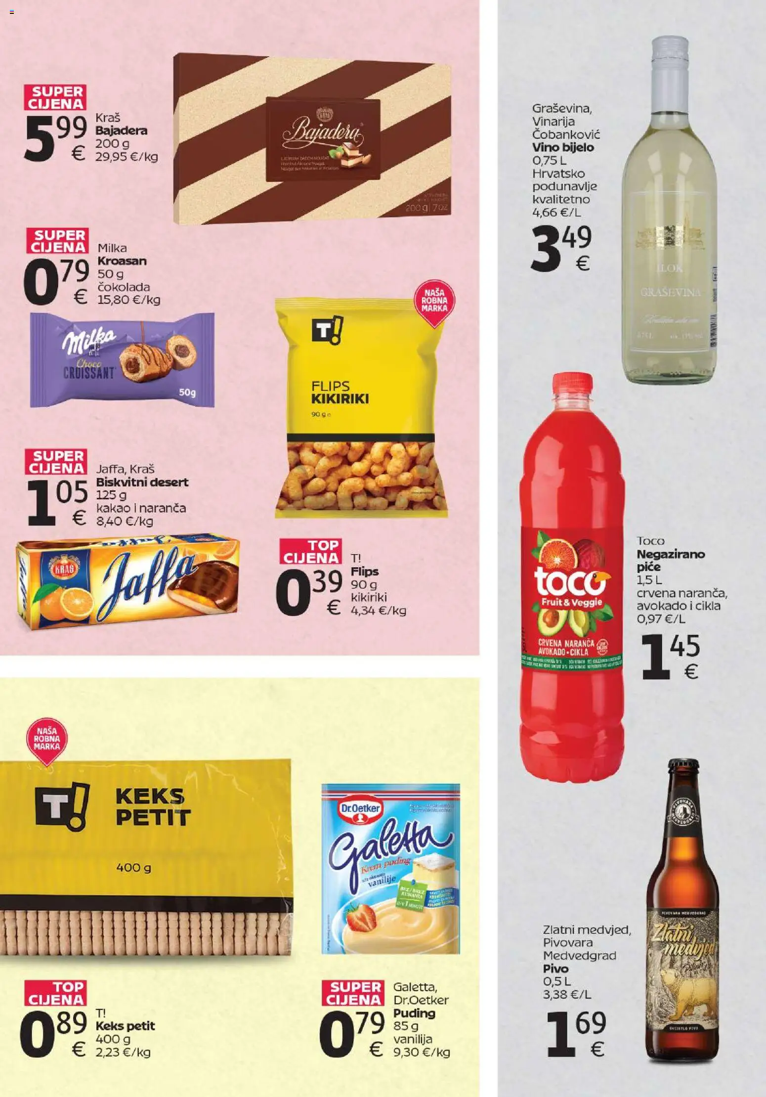 Tommy katalog | vrijedi od 21.05.2026 | Stranica: 3 | Proizvodi: Pivo, Keks, Avokado, Kroasan