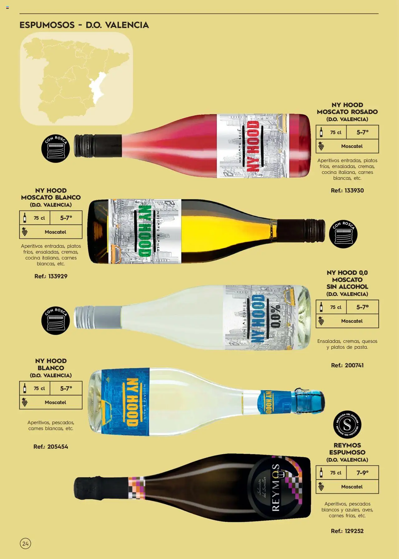 Makro Guia de vinos │ válido desde el 02/01/2025 | Página: 24 | Productos: Cocina